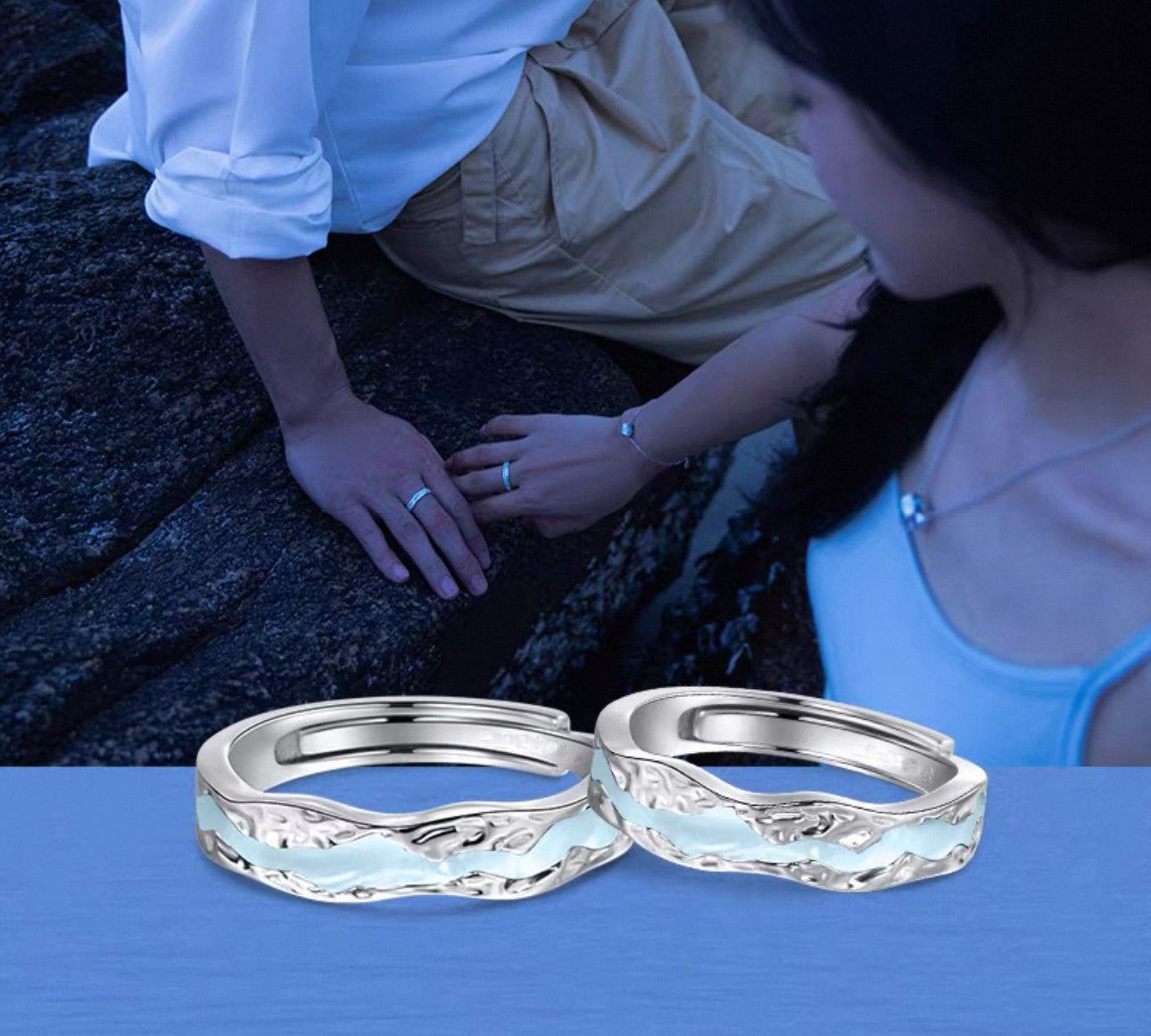 Šepetajoči galaktični svetlobni prstan