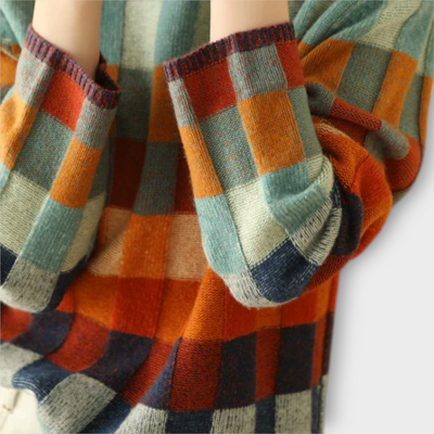 Erika – Vzorcem patchwork pulover