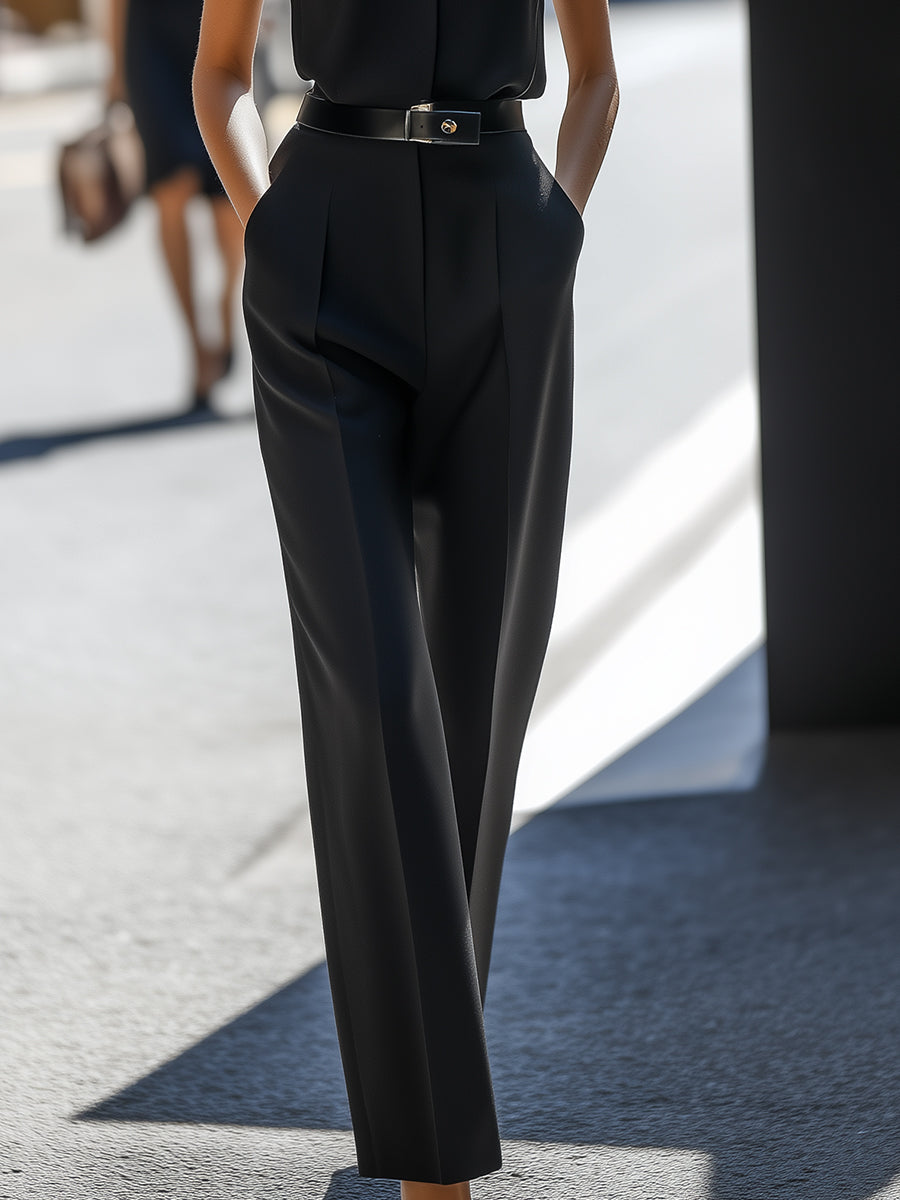 Prefinjen kombinezon brez rokavov po meri