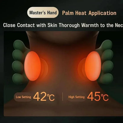DeepRelief Heated 4D Neck and Back Massager 