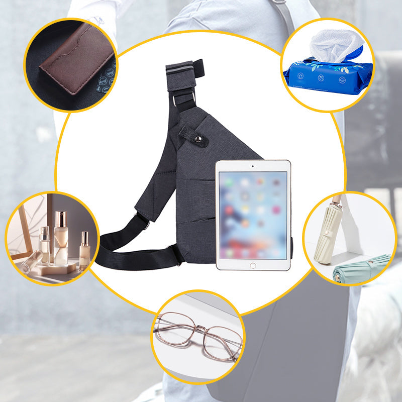 Cecile. - Torba čez ramo proti kraju