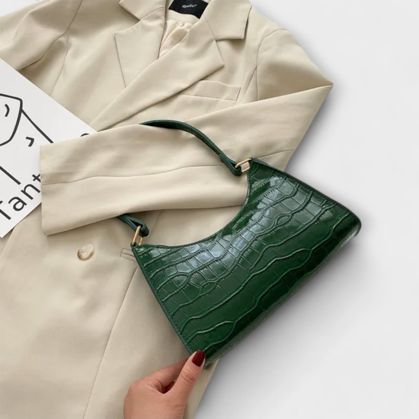 Cecile. - Sijajna usnjena torba