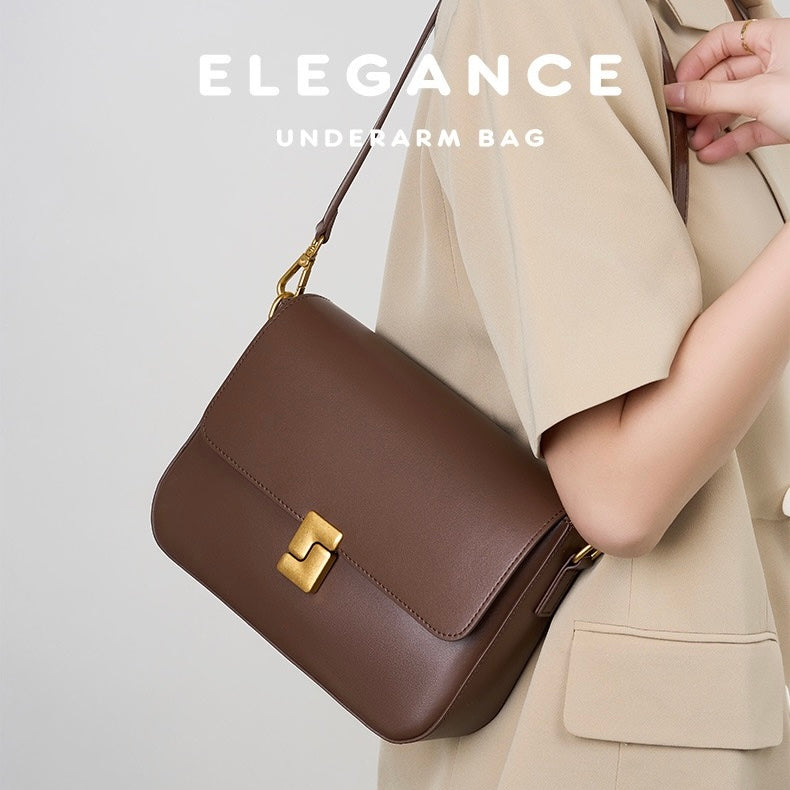 Ženska torba za čez ramo iz pravega usnja 