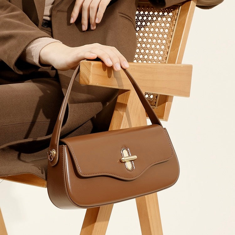 Ženska torba za čez ramo iz pravega usnja