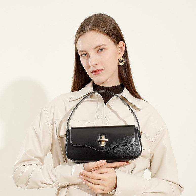 Ženska torba za čez ramo iz pravega usnja