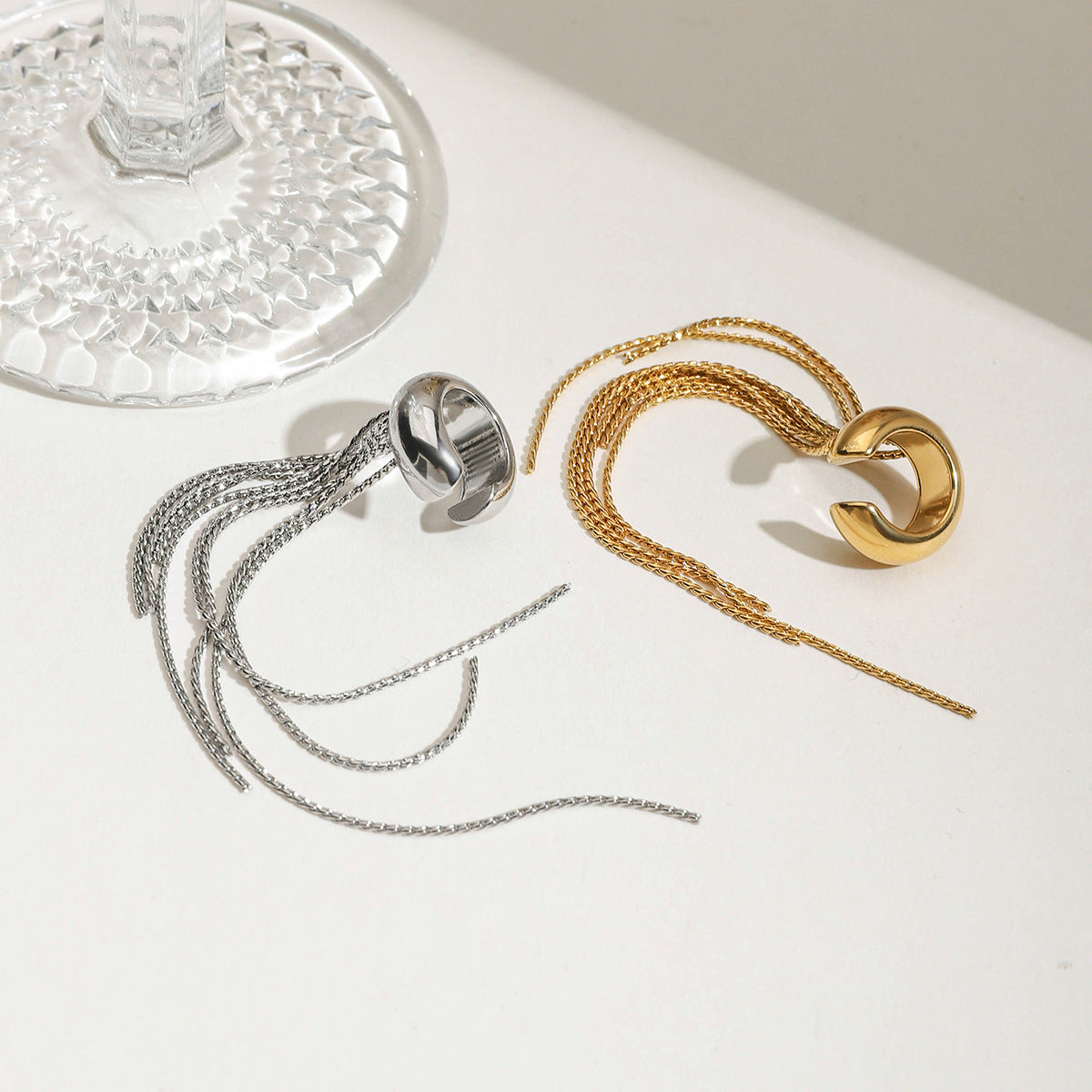 Uhani z resicami (brez prebadanja)